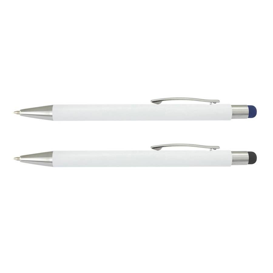 Lancer Stylus Pen - White Barrel
