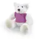Frosty Plush Teddy Bear