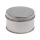 Silver Round Tin