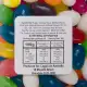 Assorted Colour Mini Jelly Beans in Pillow Pack