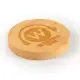 Discus Bamboo Bottle Opener Coaster