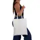 Coloured Cotton Short Handle Tote Bag