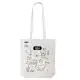 Colouring Long Handle Cotton Bag & Crayons