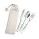 Banquet Cutlery Set in Calico Pouch