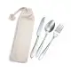 Banquet Cutlery Set in Calico Pouch