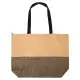 Paper Straw Large Zipped Tote - 21L