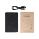 Slim Metal Magnetic Power Bank 5000 mAh