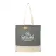 Split Recycled Cotton Twill Convention Tote