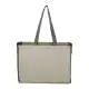Recycled Cotton Contrast Side Shopper Tote 18L