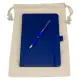 Gift Set - Drawstring Bag + JournalBook + Pen