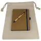 Gift Set - Drawstring Bag + JournalBook + Pen