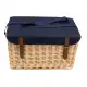 Trekk Wicker Basket w/ Picnic Table