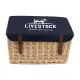 Trekk Wicker Basket w/ Picnic Table