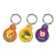 Flexi Resin Key Ring - Round