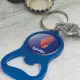 Chevron Bottle Opener Key Ring