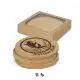 Oakridge Cork Coaster Round - Set of 4