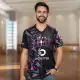 Custom Mens Sports V-Neck T- Shirt