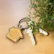 Santo House Shaped Key Ring