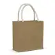 Monza Starch Jute Tote Bag