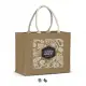Torino Starch Jute Tote Bag