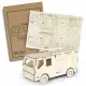 BRANDCRAFT Fire Truck Wooden Model