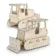 BRANDCRAFT Bulldozer Wooden Model