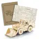 BRANDCRAFT Wheel Loader Wooden Model