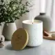 NATURA Candle with Bamboo Lid