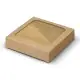 Bamboo Bottle Opener Coaster - Set of 2 - Square