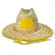 Tiki Straw Hat