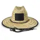 Tiki Straw Hat