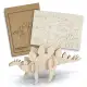 BRANDCRAFT Stegosaurus Wooden Model