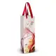 Wine Ribbon Handle Paper Bag - Full Colour