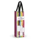 Champagne Ribbon Handle Paper Bag - Full Colour