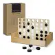 NATURA Quattro Wooden Four-in-a-Row Game