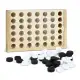 NATURA Quattro Wooden Four-in-a-Row Game