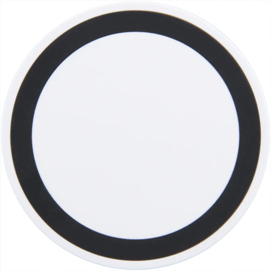 Freal Wireless Charging Pad, White/Solid Black