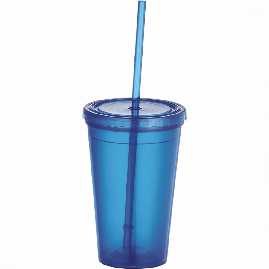 Iceberg 470ml Tumbler w/ Straw