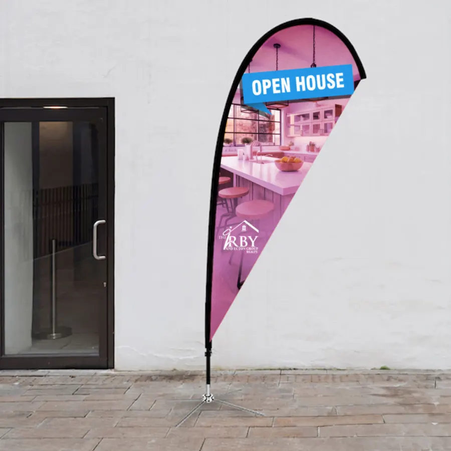 Small Tear Drop Flag Kit