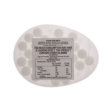 Egg Shape Sugar Free Breath Mints - image 2