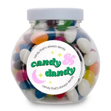 Assorted Colour Mini Jelly Beans in Container - image 3