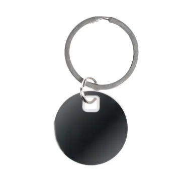 Circle Stainless Steel Keytag - image 5