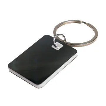 Rectangle Stainless Steel Keytag - image 3