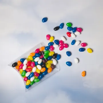 Assorted Colour Mini Jelly Beans in Pillow Pack - image 8