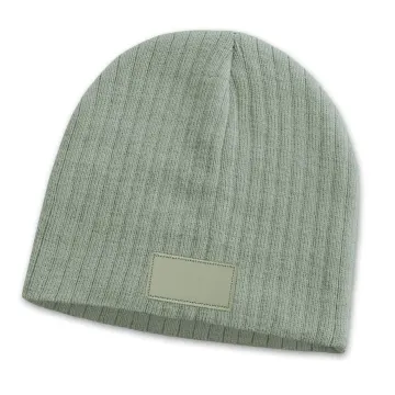 Nebraska Cable Knit Beanie with Patch - image 2