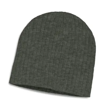Nebraska Heather Cable Knit Beanie - image 5