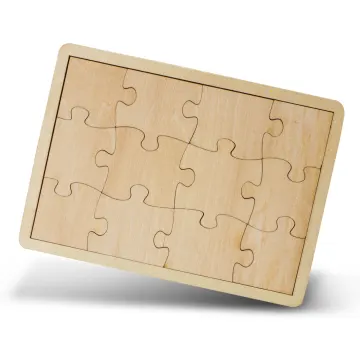 Wooden 12 Piece Puzzle - image 2
