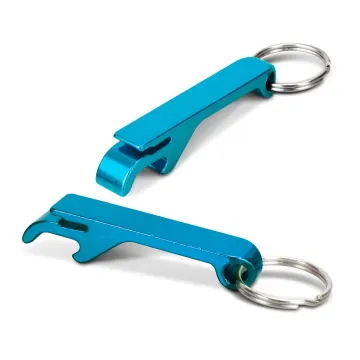 Snappy Metal Bottle Opener Key Ring - image 6