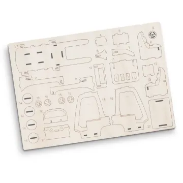 BRANDCRAFT Forklift Wooden Model - image 4