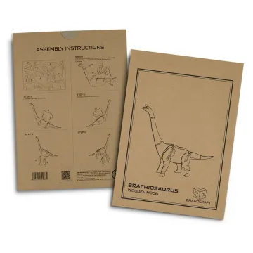 BRANDCRAFT Brachiosaurus Wooden Model - image 5